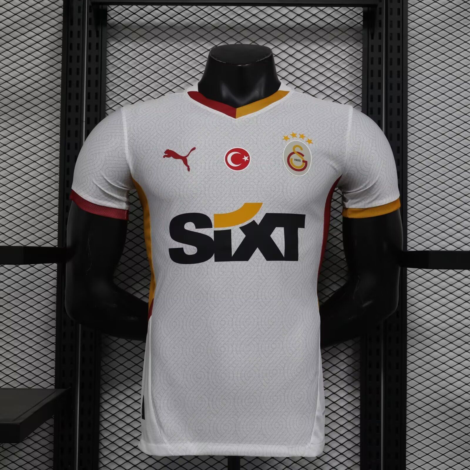 AAA Quality Galatasaray 24/25 Away White Soccer Jersey(Player)